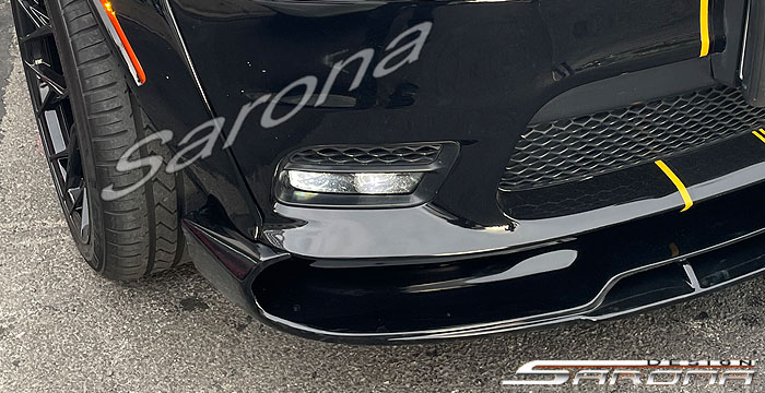 Custom Dodge Durango  SUV/SAV/Crossover Front Lip/Splitter (2017 - 2020) - $790.00 (Part #DG-066-FA)